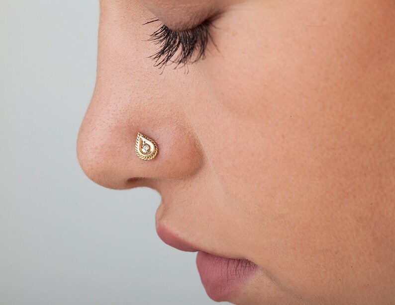 Stud earrings for nose Clearance