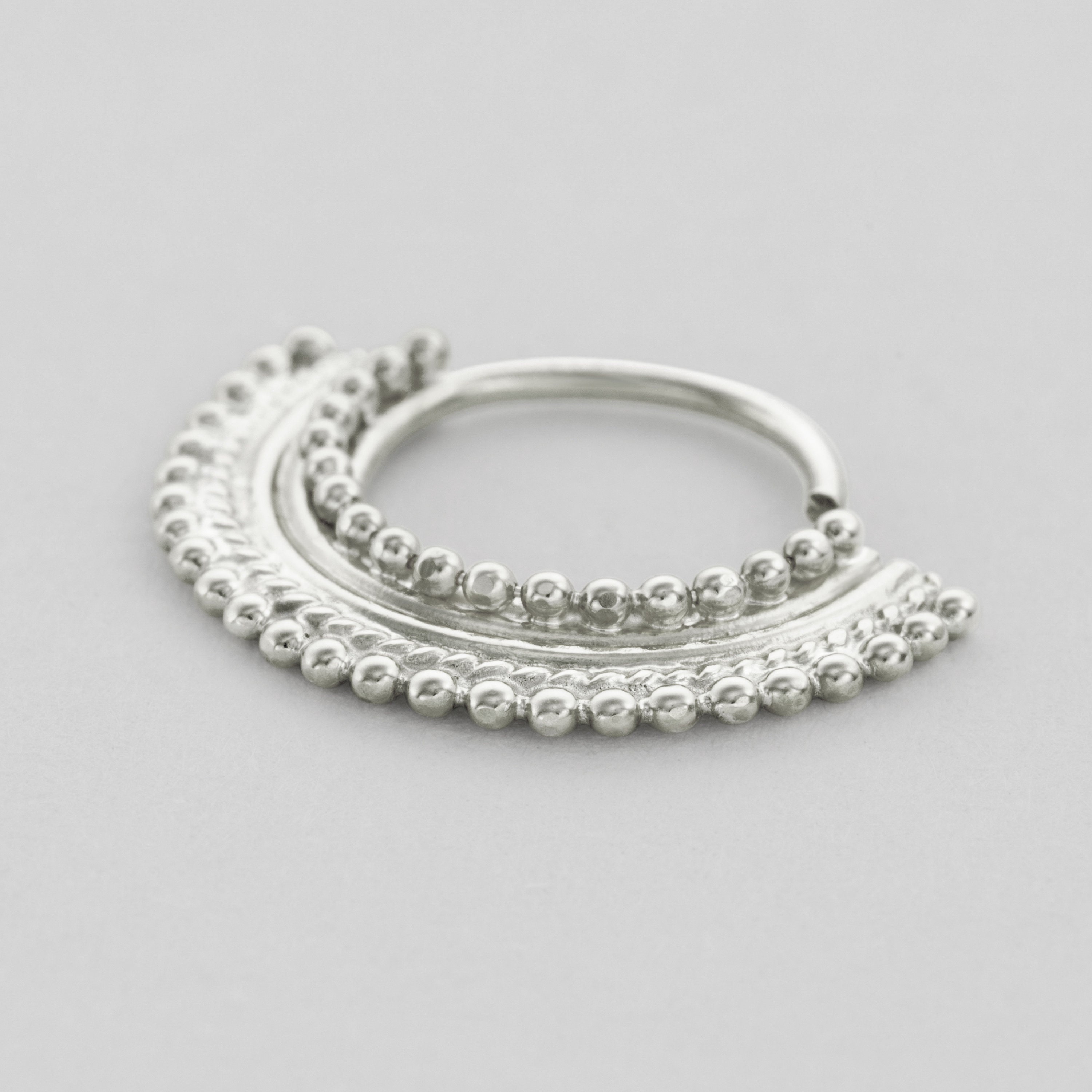 Statement Nose Ring Large Nose Ring Bold Nose Ring Bali Etsy