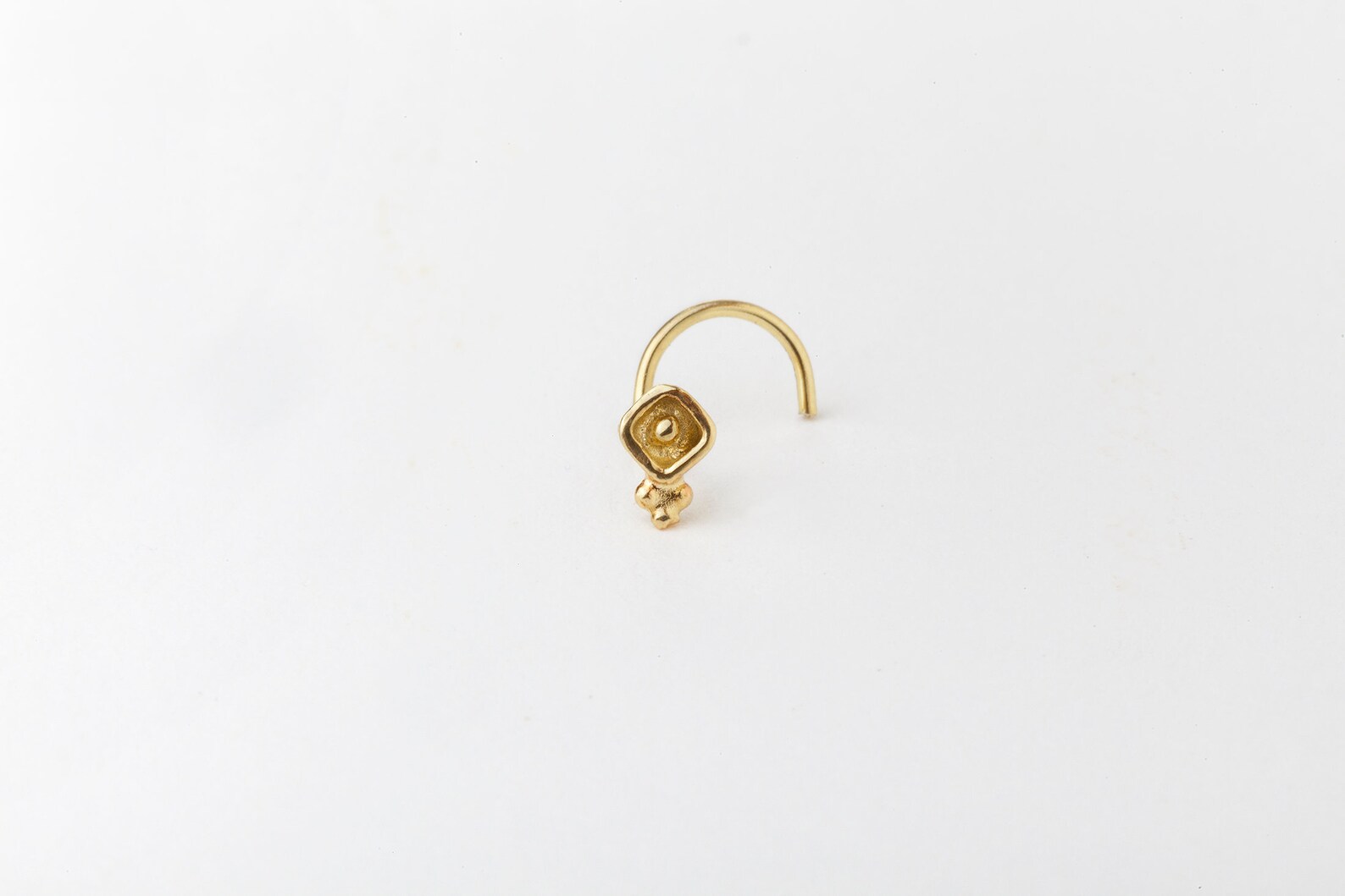 Gold Tragus Earring Tragus Piercing Jewelry 14k gold Tragus Etsy