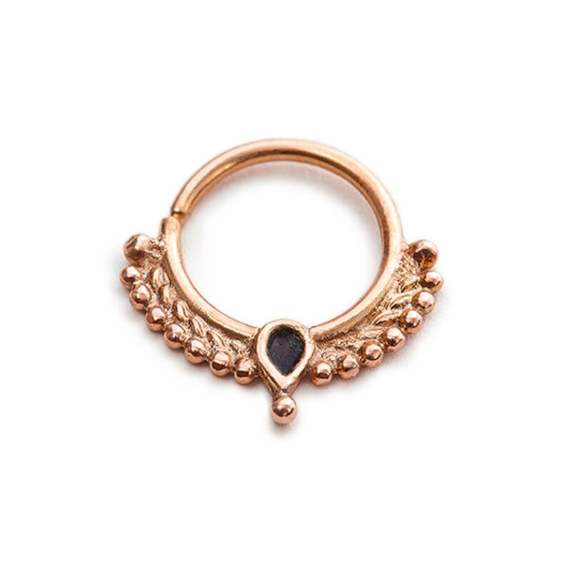 gold plated helix earrings