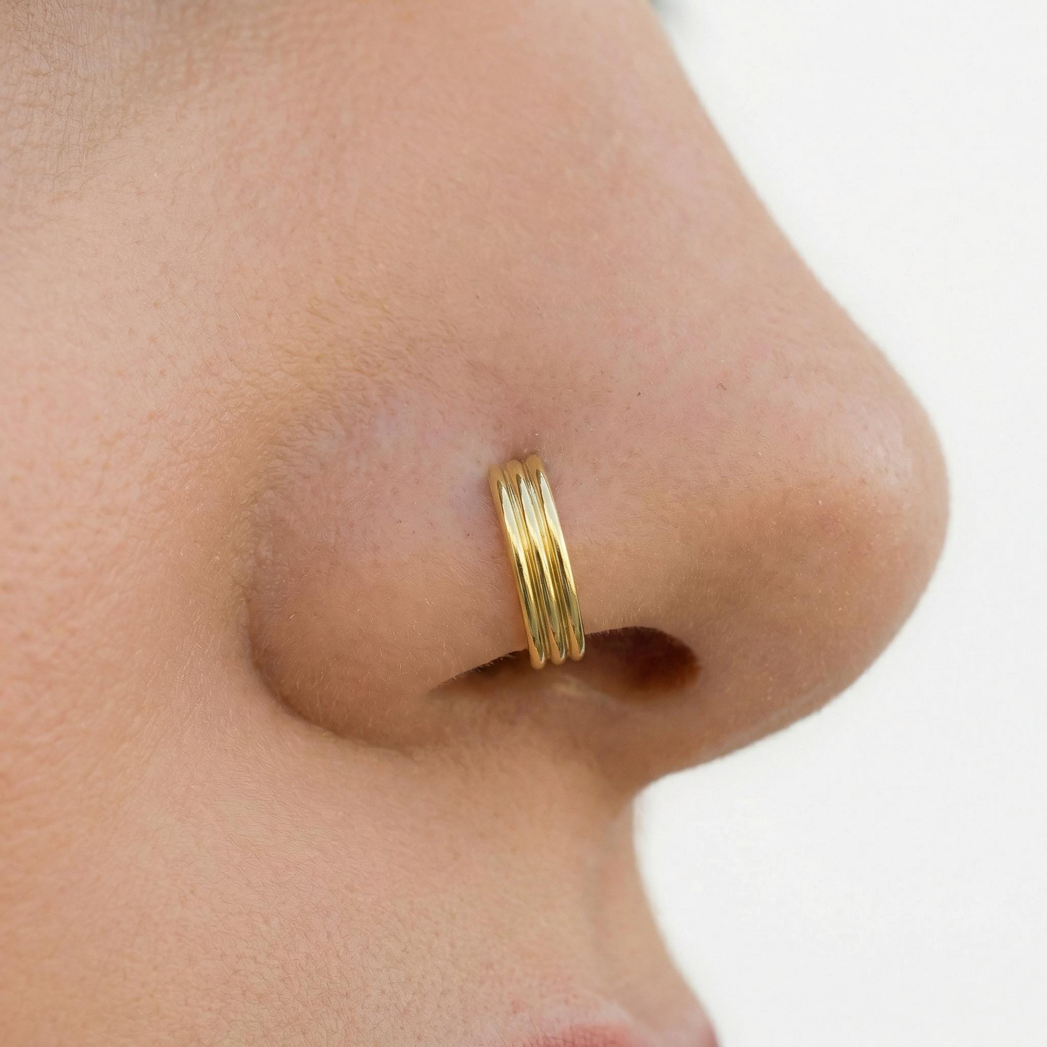 Anello In Nichel Grande 76 Mm, Resistente E Pesante - 1 Pezzo