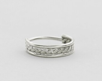 Nose Hoop Jewelry: Handmade Silver - Lightweight & Custom Fit