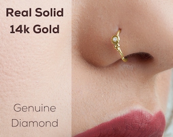 Diamond nose ring canada hot sale