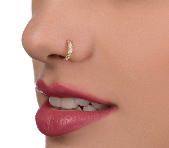 THANU'S CRAFT Diamond, Emerald Gold-plated, Silver Plated Metal, Stone Nose  Stud Set Price in India - Buy THANU'S CRAFT Diamond, Emerald Gold-plated,  Silver Plated Metal, Stone Nose Stud Set Online at Best