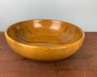 Wedding gift Natural bowl Anniversary gift Art Wood serving bowl Wood bowl Hand carved wood bowl Wooden Kitchen gift Ash Wood bowl