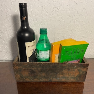 Vintage Kraft Swiss cheese wooden box Advertisement box Wood Box Vintage Storage Product Display Retro Kitchen Advertising Farmhouse Decor