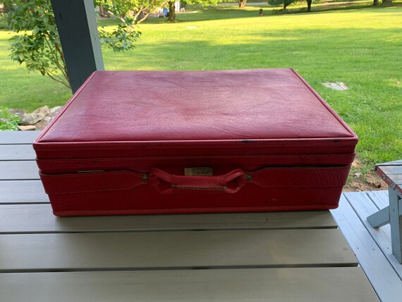 hartmann luggage leather vintage