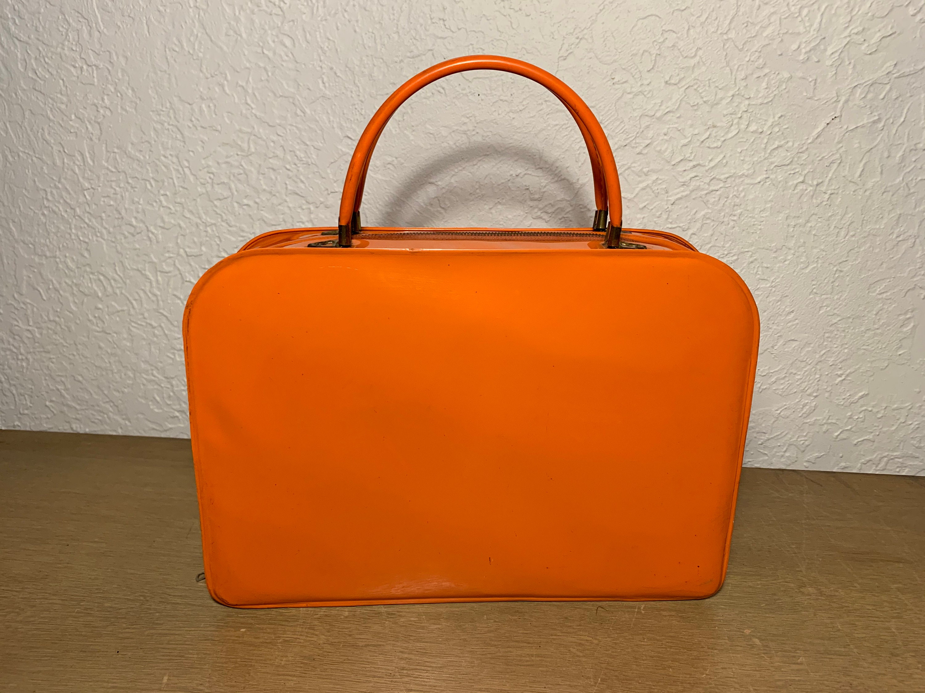 Orange patent best sale leather purse