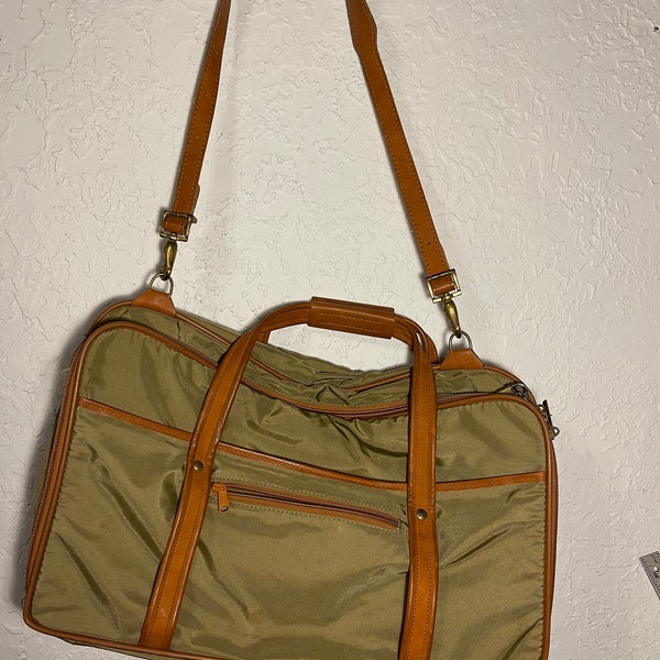 Vintage Hartmann Weekender Carry On Briefcase Carry All Hartmann Luggage Overnight Bag Weekender Suitcase Retro Luggage Travel Bag