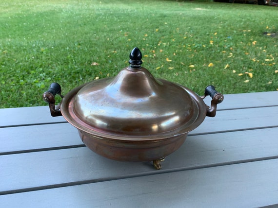 S. Sternau and Company USA Copper Server Double Broiler Type -  Hong  Kong