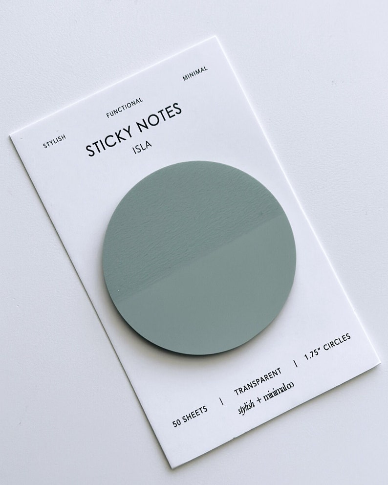 Transparent Sticky Notes 1.75