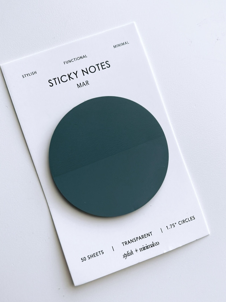Transparent Sticky Notes 1.75