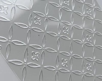 lattice etched personalized 20mil dashboard- this planner belongs to