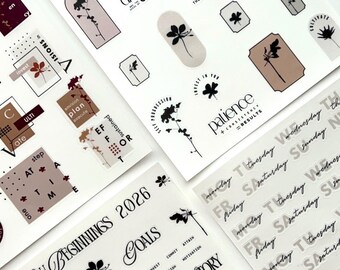 visions journaling sticker kit - nov kit