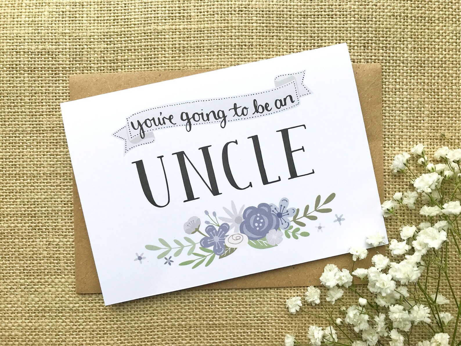 You're Going to Be an Uncle Pregnancy Announcement Etsy Singapore