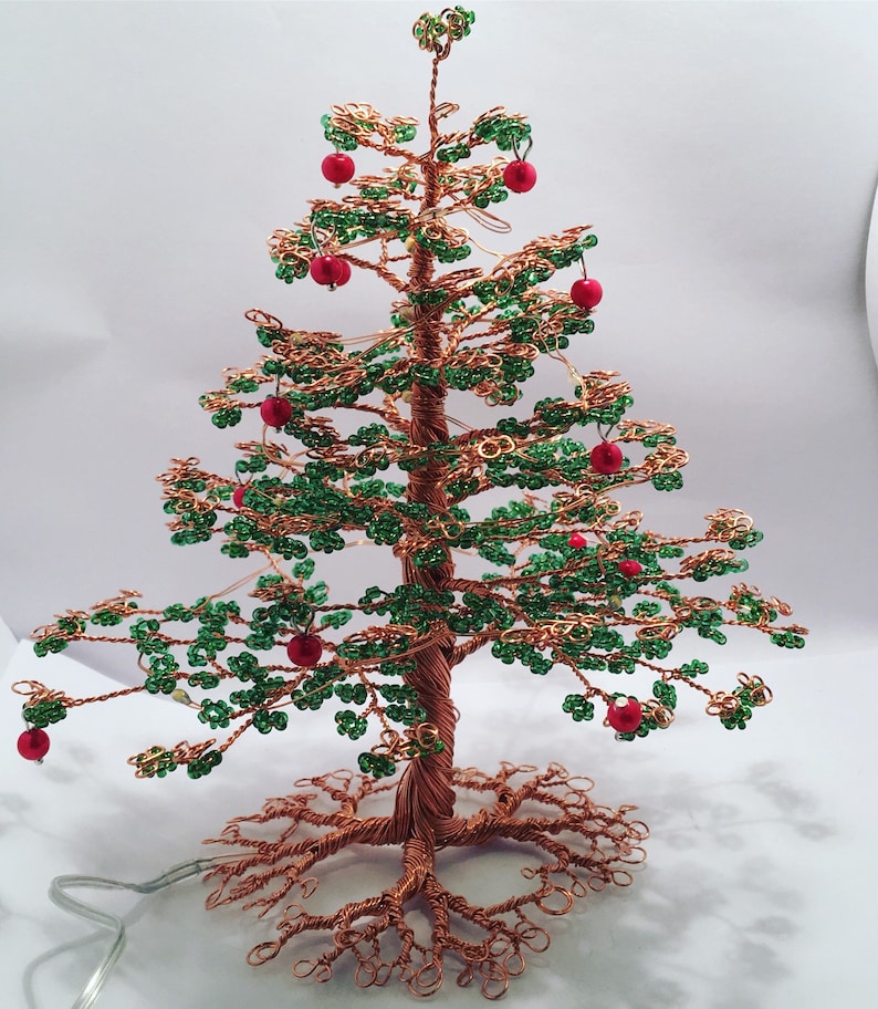 Wire christmas tree sculpture tree sculpture evergreen tree Etsy