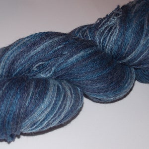 Kauni Old DENIM 248g, 100% Quality PURE Lambswool yarn for hand knitting. Made in Estonia image 2