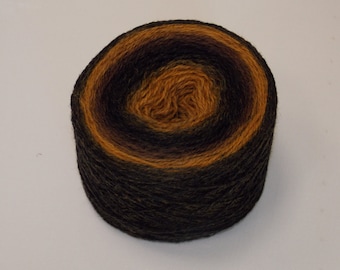 Kauni Coffee  100% Quality PURE Lambswool yarn, 100g for hand and machine knitting. Made in Estonia