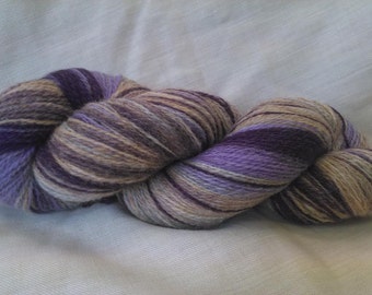 214g Kauni Violet 100% Quality PURE Lambswool yarn  for hand and machine knitting. Made in Estonia