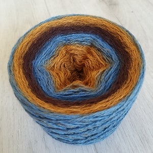 Kauni Agate 100% Qualität PURE Lambswool Garn, 100g für Hand- und Maschinenstricken. Hergestellt in Etsy