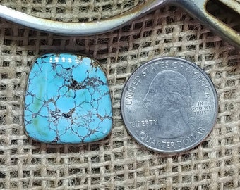 Royston turquoise cabochon; gemstones, jewelry supplies, cabochons, accessories, handmade, hand cut, jewelers, silversmith, jewelry
