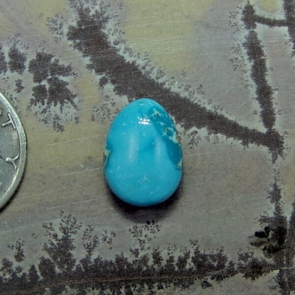 Türkis Cabochon, Sleeping Beauty Türkis, amerikanischen Türkis, handgefertigten cabochon, Schmuckzubehör, Schmuck Accessoires, in den USA hergestellt