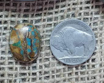 Royston turquoise cabochon; gemstones, jewelry supplies, cabochons, accessories, handmade, hand cut, jewelers, silversmith, jewelry