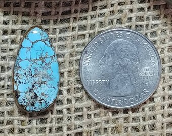 Royston turquoise cabochon; gemstones, jewelry supplies, cabochons, accessories, handmade, hand cut, jewelers, silversmith, jewelry