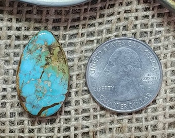 Royston turquoise cabochon; gemstones, jewelry supplies, cabochons, accessories, handmade, hand cut, jewelers, silversmith, jewelry