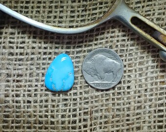 Sleeping Beauty turquoise cabochon; gemstones, jewelry supplies, cabochons, accessories, handmade, hand cut, jewelers, silversmith, jewelry