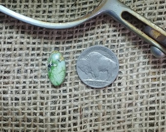 Verde Valley turquoise cabochon; gemstones, jewelry supplies, cabochons, accessories, handmade, hand cut, jewelers, silversmith, jewelry