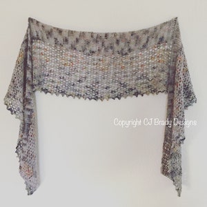 Crochet Pattern:  Simple Things Shawl