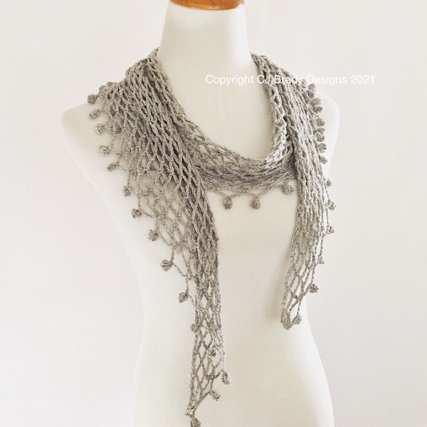 Crochet Pattern:  You've Got a Friend Scarf