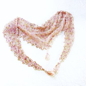 Crochet Pattern:  Ever After, crochet scarf, crochet, crochet shawl