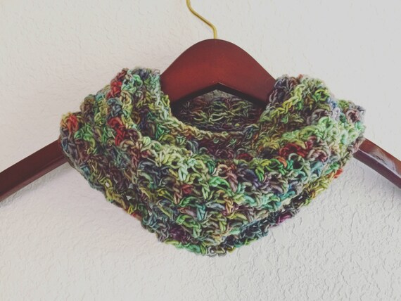 Crochet Cowl Pattern Etsy