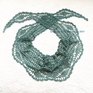 Crochet Pattern:  Fresh Pineapple, Crochet Scarf, Crocheted, Crocheting, Pattern