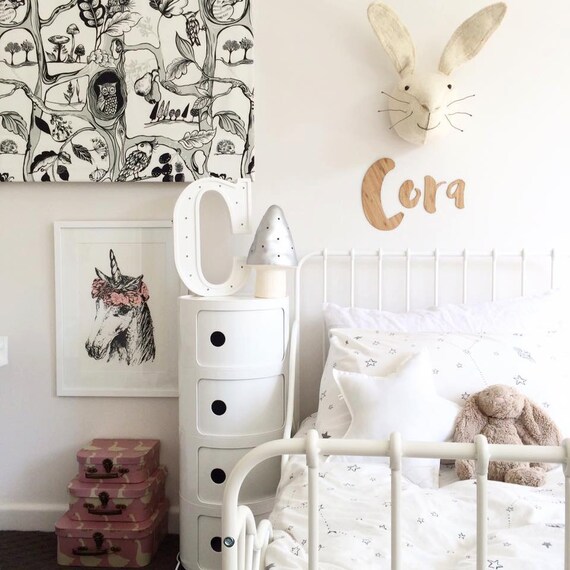 white cot set