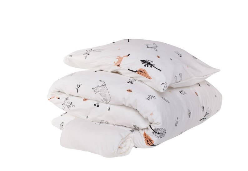 Nursery Decor Woodland Bedding 3pc Set New - White Nursery Bedding Set Nursery Decor Woodland Bedding 3pc Set New - White Nursery Bedding Set