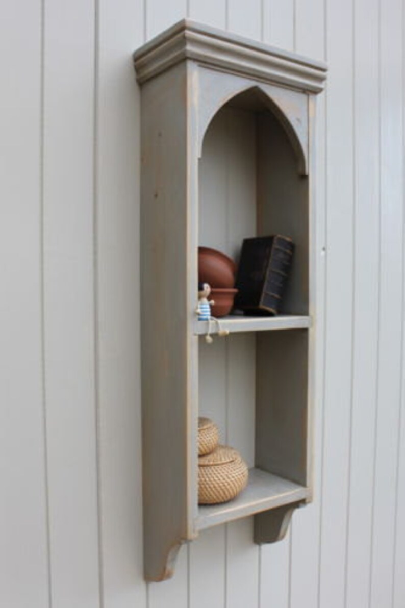 Gothic Wall Shelf Book Rack Etsy UK