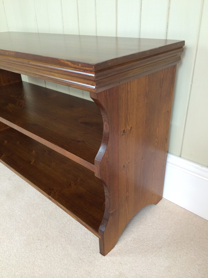 Vintage Shoe Rack Bench Seat Storage for 8 Pairs Etsy UK