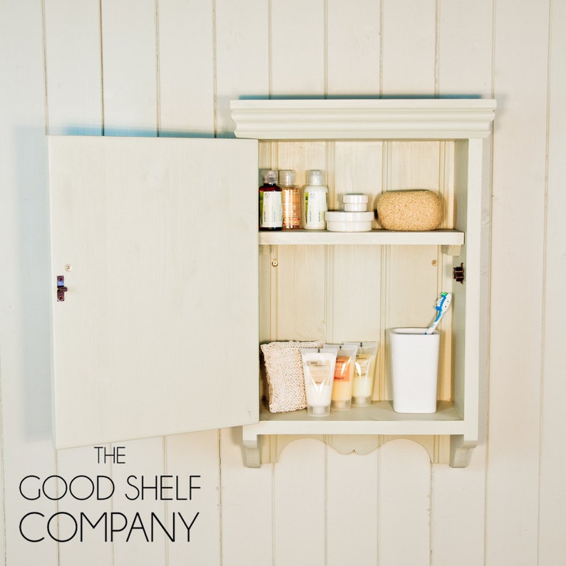 Small Bathroom Wall Cupboard Made From Bathroom Etsy