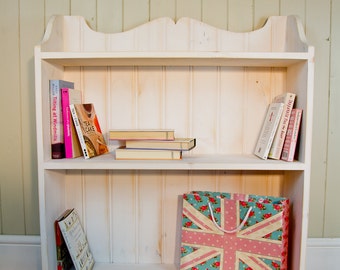 Daphne Bookcase - A freestanding bookcase traditionally constructed from redwood pine with housed, glued and pinned joints.