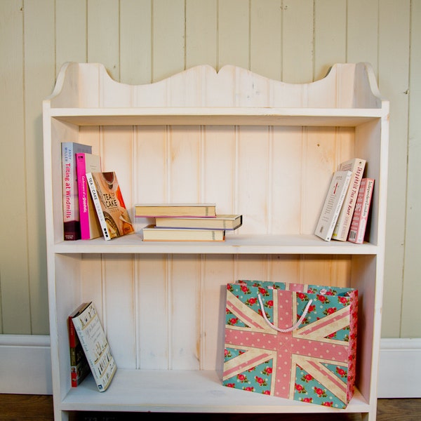 Daphne Bookcase - A freestanding bookcase traditionally constructed from redwood pine with housed, glued and pinned joints.