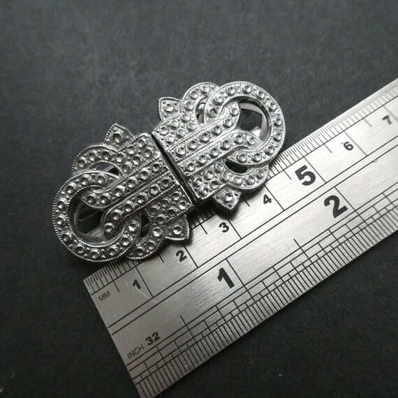 Vintage Coro Moonglow Berry Duette Dress Clip