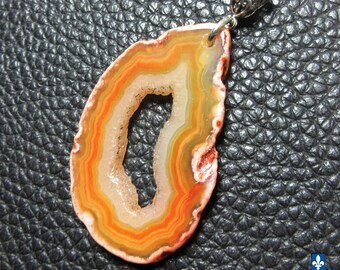 Rare Orange Agate Druzy