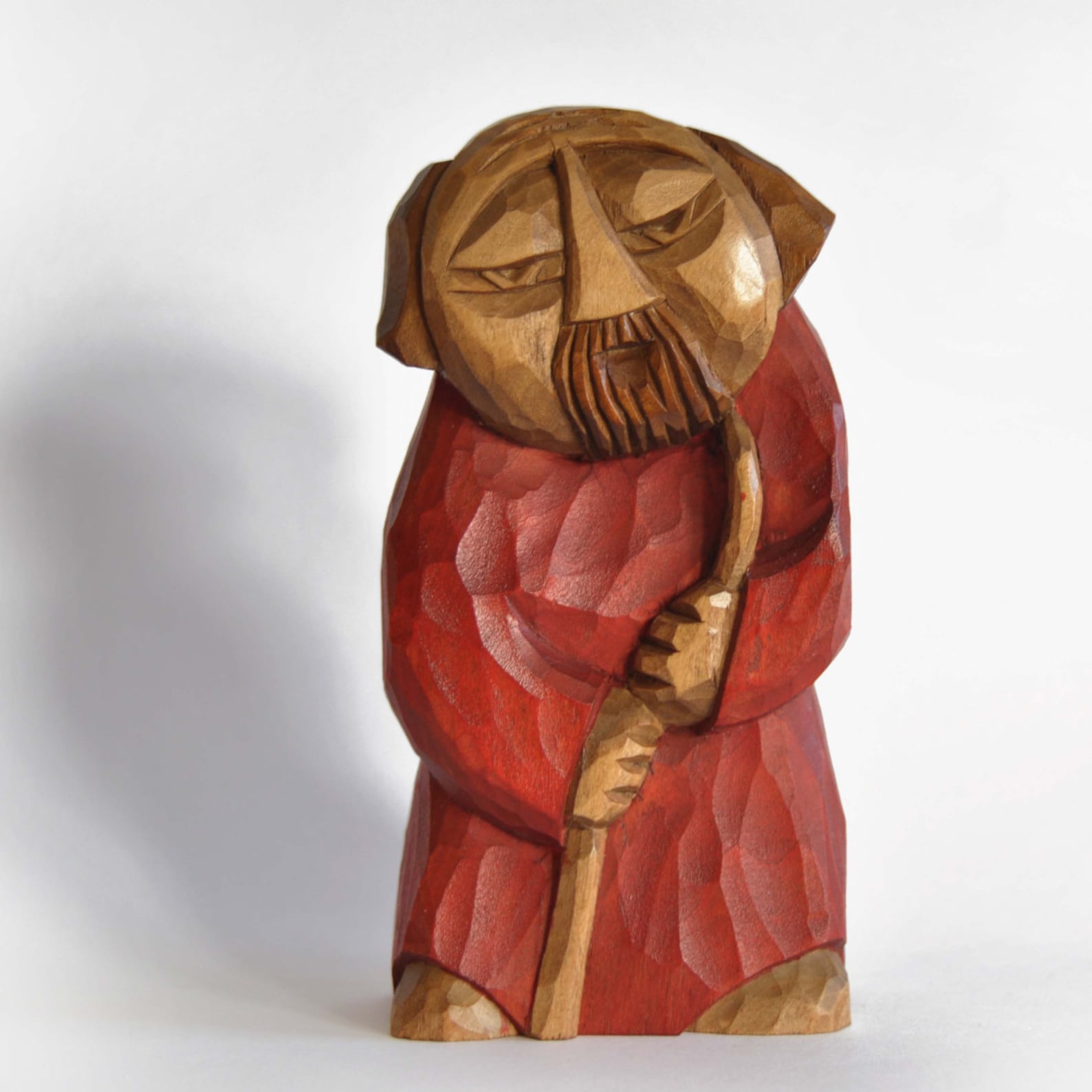 SAINT JOSEPH Handcrafted Wooden Sculpture Etsy