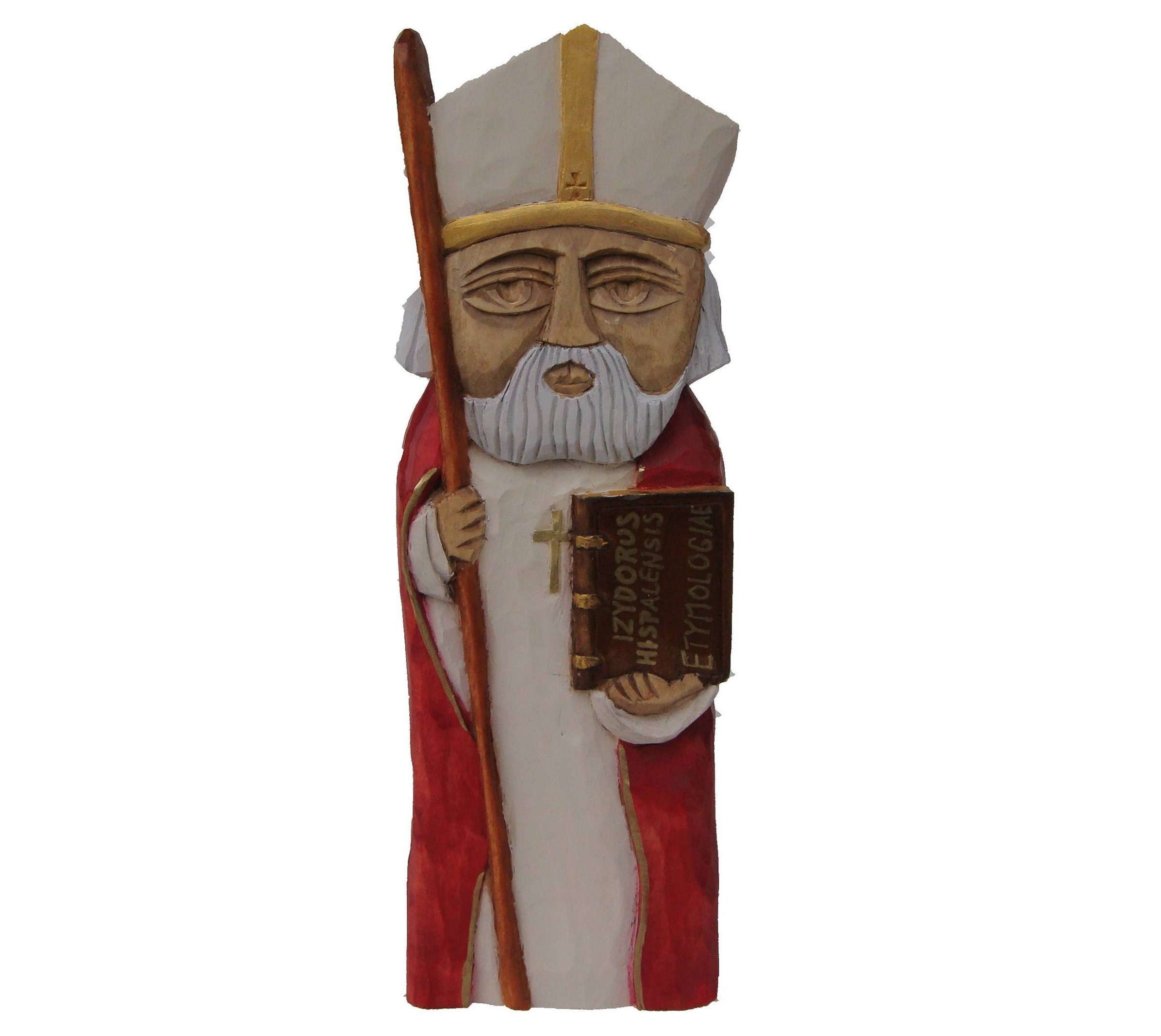 Heiliger ISIDOR von Sevilla Isidorus Hispalensis Etsy