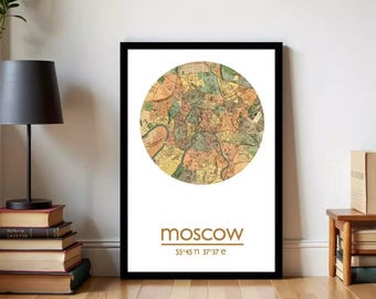 モスクワ地下鉄地図 ロシア地下鉄路線図 オフィスアートデンポスター