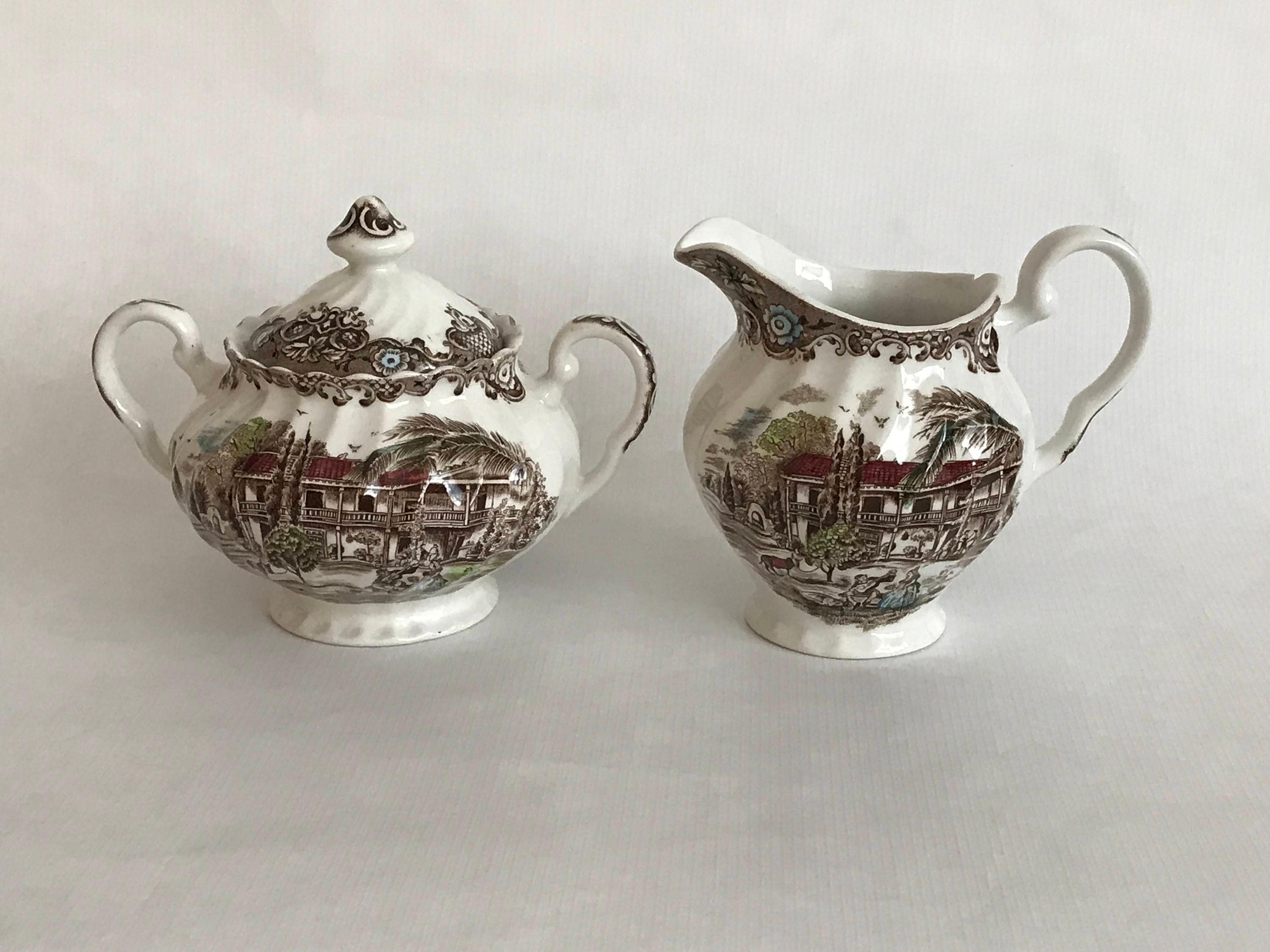 JOHNSON Brothers, Heritage Hall, Creamer and Sugar, English ... JOHNSON Brothers, Heritage Hall, Creamer and Sugar, English ...