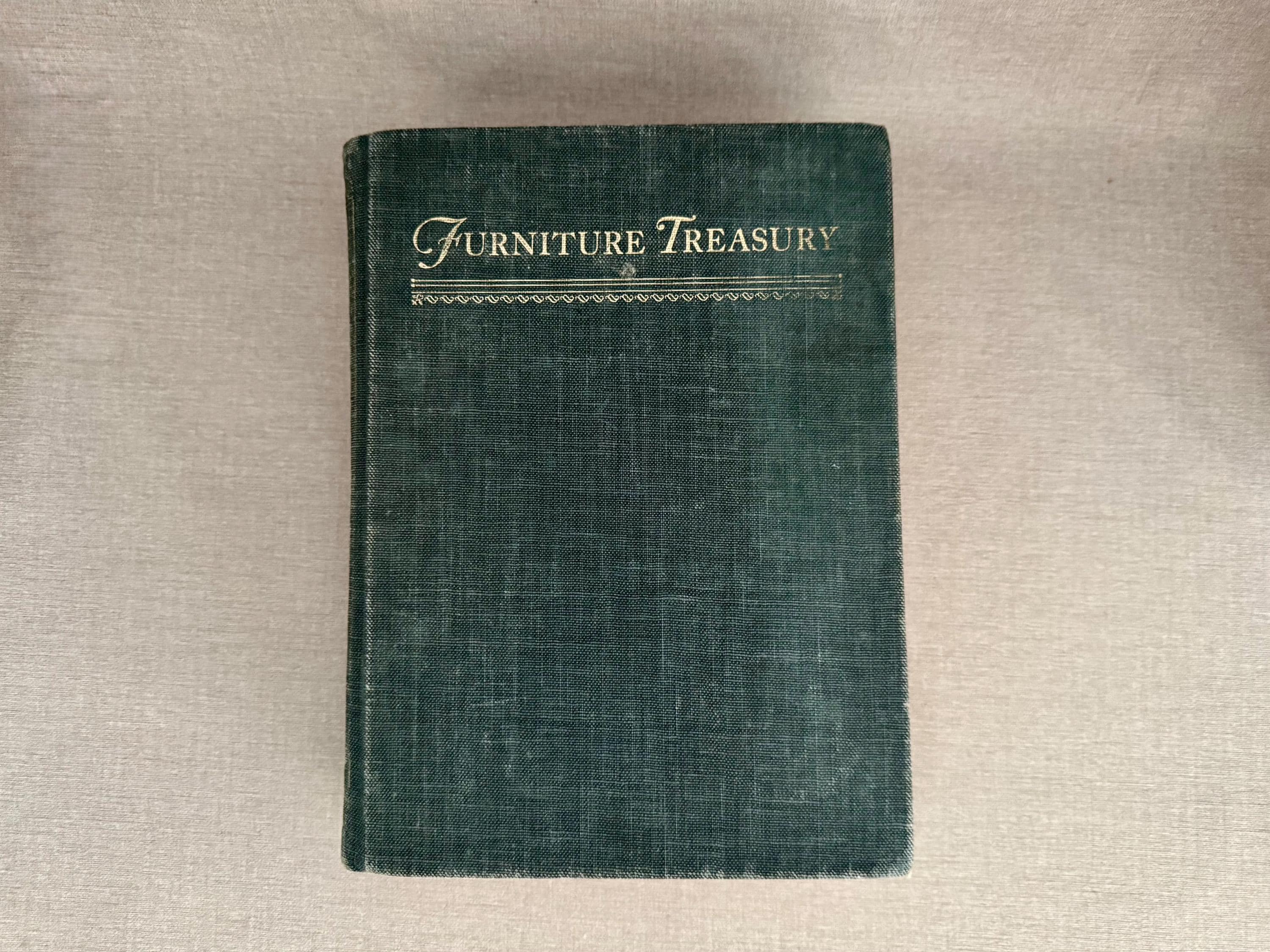 Furniture Treasury by Wallace Nutting, Antique Furniture Reference Book, 1977 14th Printing